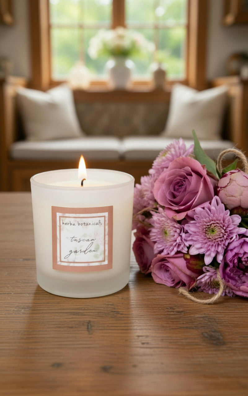 coconut & beeswax candle